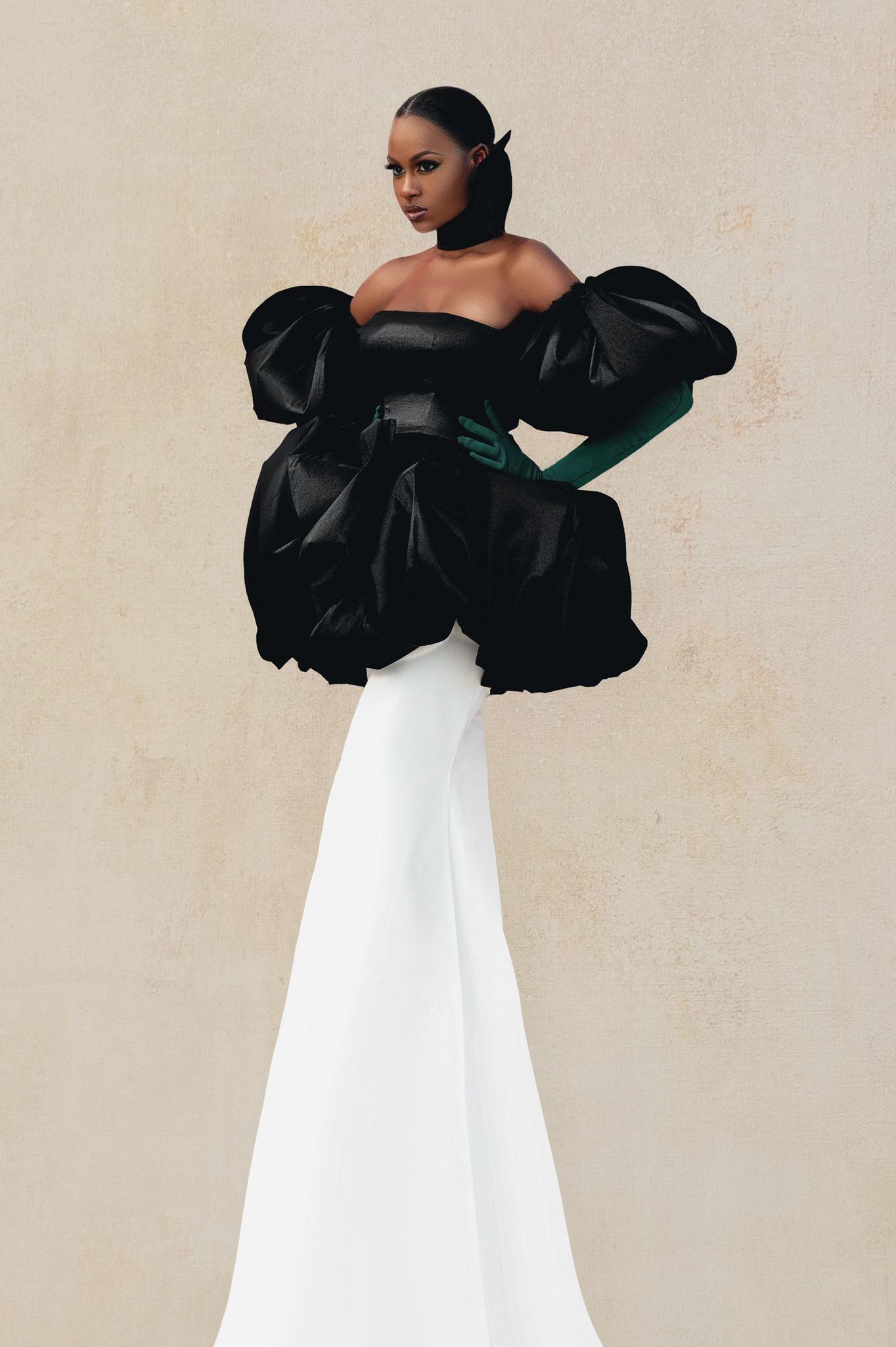 Elegant Black Dress - Luxury Fashion Masterpiece