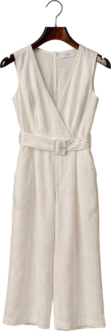 The Harbour Jumpsuit on a hanger